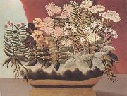 Henri Rousseau Poet's Flowers oil painting artist